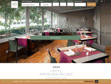 Tablet Screenshot of americanpalace.it